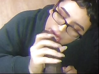Chubby femboy sucking off a thick BBC amateur (gay) big cock (gay) blowjob (gay)